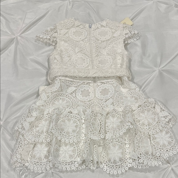 NWT Marlow White Lace Formal Kids Dress size 2/3 years - Picture 7 of 12